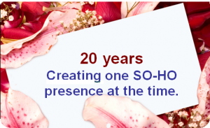2011 – Celebrating 20 successful Years of web presence as an independent freelance SO-HO virtual provider.